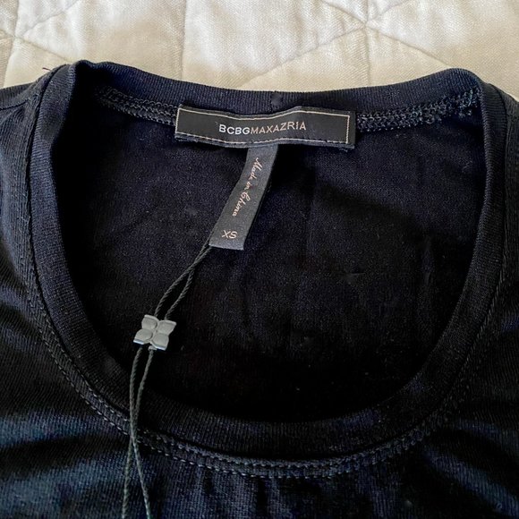 BCBGMAXAZRIA High/Low Knit Maxi Dress NWT. XS - Picture 2 of 5